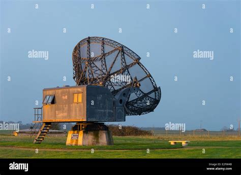 France Calvados Douvres La Delivrande Radar Museum Wurzburg Radar Stock