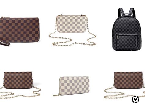 Checkered Louis Vuitton Bag Dupe Bag Semashow