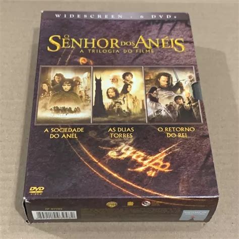 Dvd Box O Senhor Dos Anéis A Trilogia Parcelamento sem juros