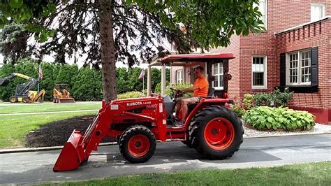 Kubota L3410 Tractor With La482 Loader 4wd Diesel For Sale Youtube