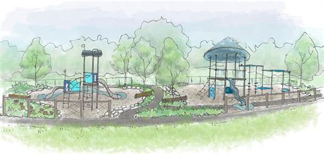 Park Playground Drawing
