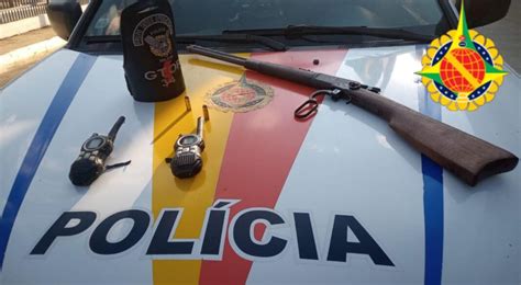 Pmdf Prende Homem Passagem Por Homic Dio Portando Arma De Fogo Em