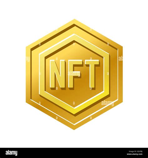 Icono De Nft Non Fungible Token Rypto Moneda Imagen Vector De Stock