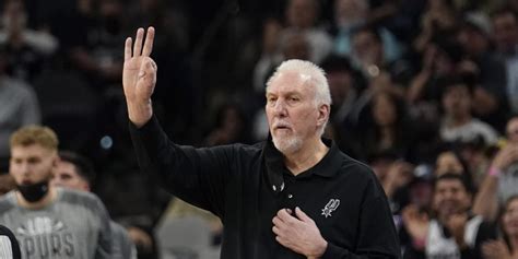 Gregg Popovich Se Convirti En El Entrenador Con M S Triunfos En La