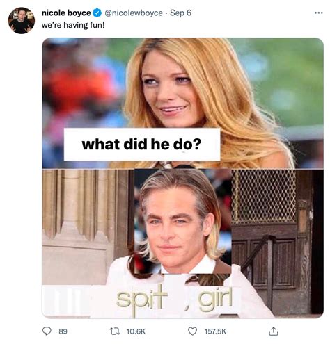 Spit Girl Gossip Girl Title Remixes Go Piss Girl Know Your Meme