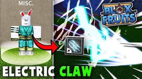 How To Get Electric Claw Fighting Style In Blox Fruits H Ng D N Chi Ti T