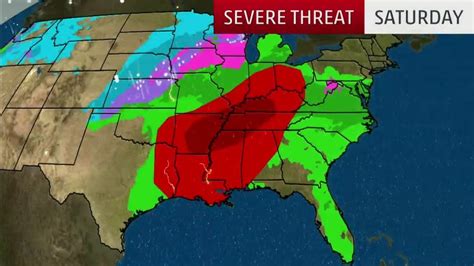 Significant Flooding Expected Friday Then Most Widespread Severe