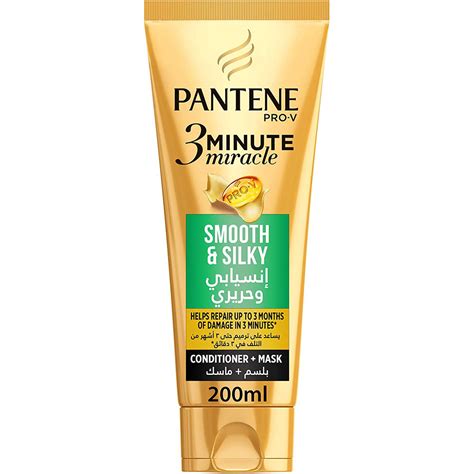 Pantene Pro V 3 Minute Miracle Smooth And Silky Conditioner Mask 200 Ml Buy At Best Price