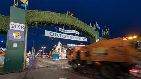 Oktoberfest 2018 1 000 Tonnen Müll fallen auf der Wiesn jedes Jahr an