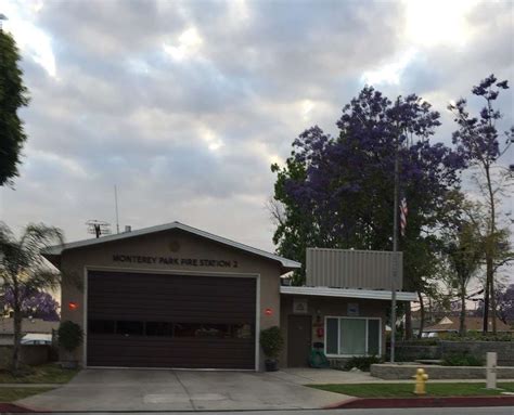 Monterey Park Fire Dept Station In S Garfield Ave Monterey