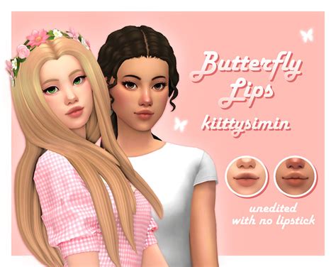 Sims Maxis Match Cc Lips Lipstick Lip Gloss Fandomspot