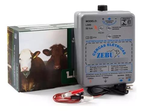 Electrificador Rural Para Vallas Km V Luz Y Bater A Lb Zebu