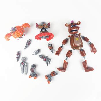 6pcs set Fnaf Brinquedos Anime Cinco Noite Figura De Ação Brinquedos