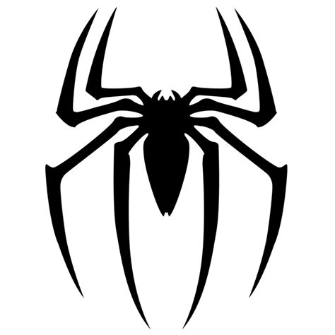 Free Spiderman Symbol Black And White, Download Free Spiderman Symbol ...