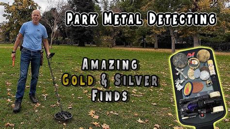 Amazing Park Metal Detecting With Both Silver Gold Finds Minelab