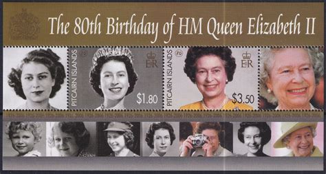 Products Pitcairn Islands 2006 80 Birthday Of HM Queen Elizabeth