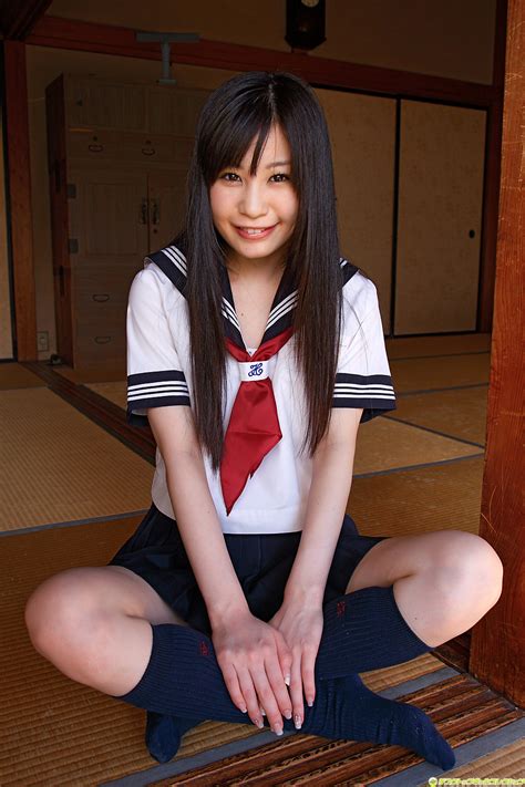 Lemon Mizutama Japanese Sexy Idol Sexy Japanese School Girl Uniform