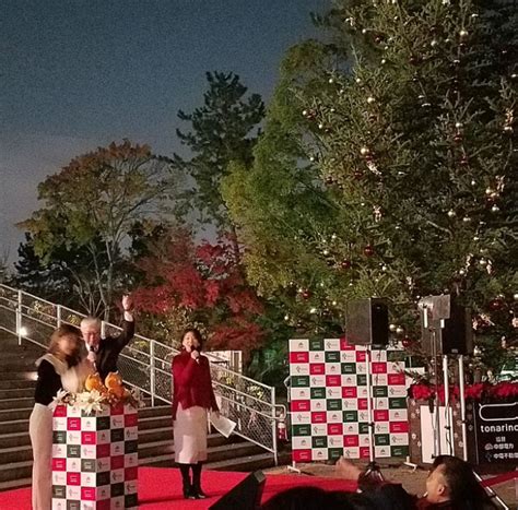 1130 ギュリ 名古屋 名城公園 トナリノのクリスマスツリー点灯式イベント Karasia2参戦記