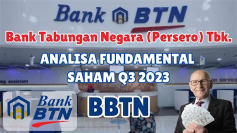 Analisa Fundamental Saham Bbtn Q Bank Tabungan Negara Persero