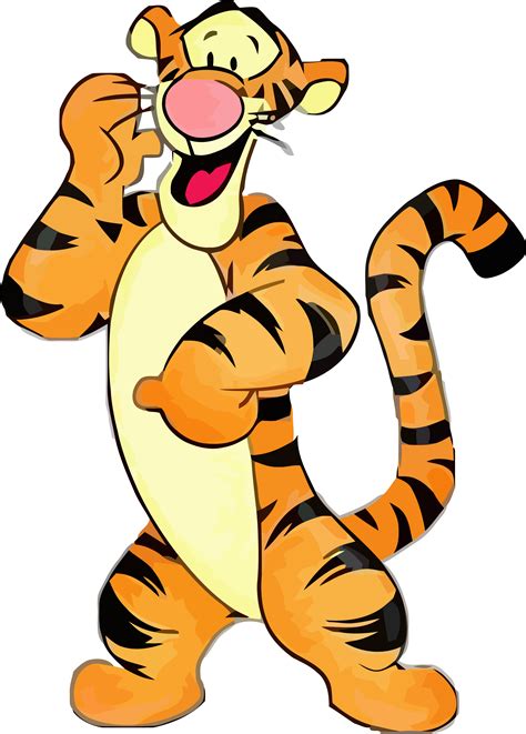 View full size Tiiger Clipart Wild Tiger - Tigger Clipart Png ...