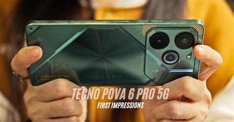 TECNO POVA 6 Pro 5G launched at MWC 2024 Watch our feature video revü