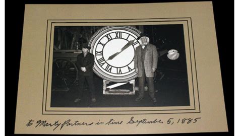 “Back to the Future Part III” - Photograph of Clock Tower from 1885 ...