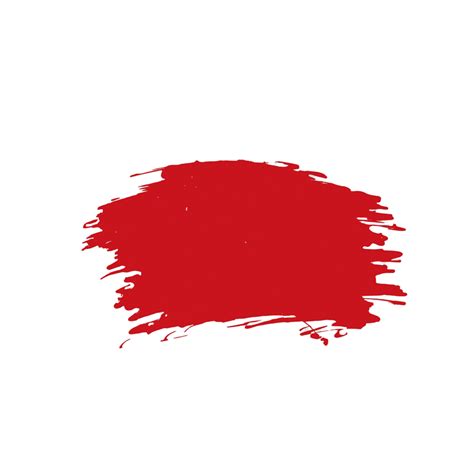 Paintbrush Watercolor Red Paint Brush 12058880 Png