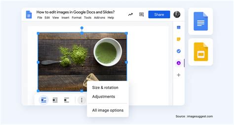 How To Edit Images In Google Docs And Slides