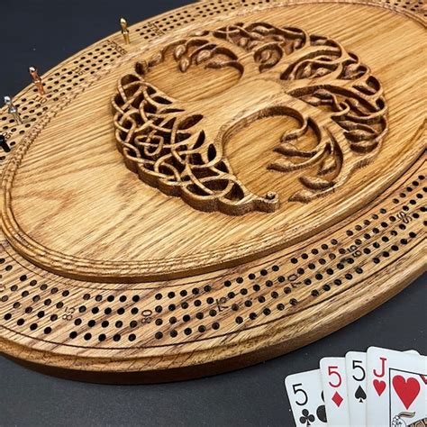 Cribbage Board Etsy