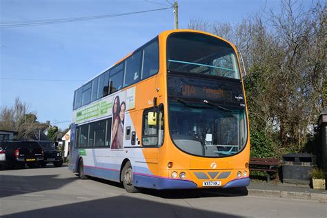 37328 WX57 HKJ First Kernow Volvo B9TL Wright Gemini 37328 Flickr