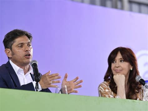 Fuerte Hermetismo En La Interna Del PJ Cristina Kirchner Y Axel