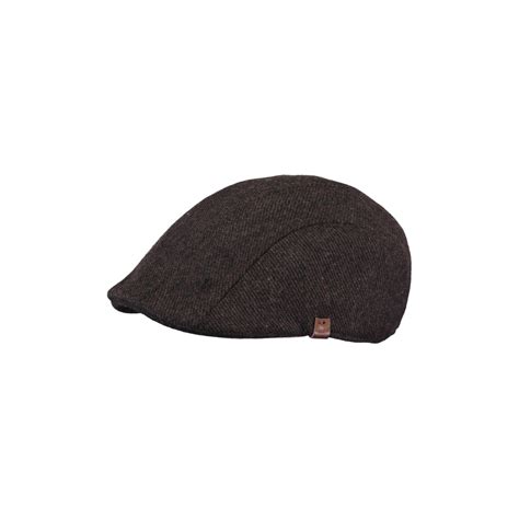 Cap Bec De Canard Dublin Brown Wool Barts Reference 4838