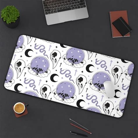 Leather Goth Mousepad Etsy