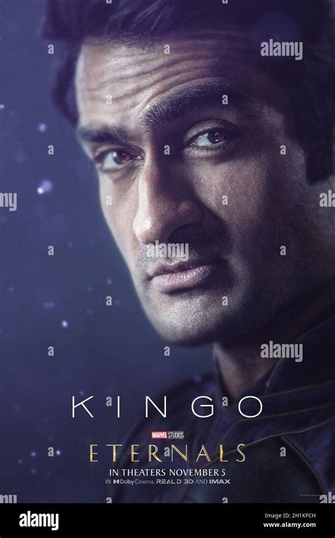 Eternals Us Character Poster Kumal Nanjiani As Kingo 2021 © Walt