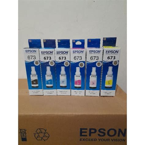 Jual Tinta Epson Premium Set Bk C Lc M Lm Y Shopee Indonesia