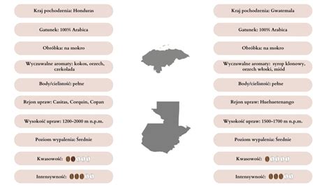 Kawa Ziarnista Zestaw X Kg Honduras Gwatemala Speciality