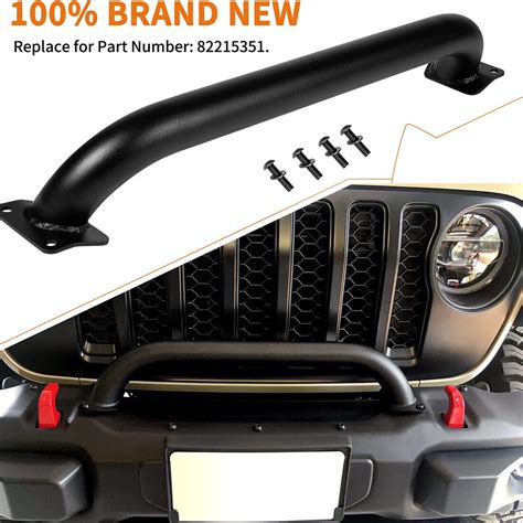 Front Bumper Grille Winch Brush Guard For Jeep Wrangler