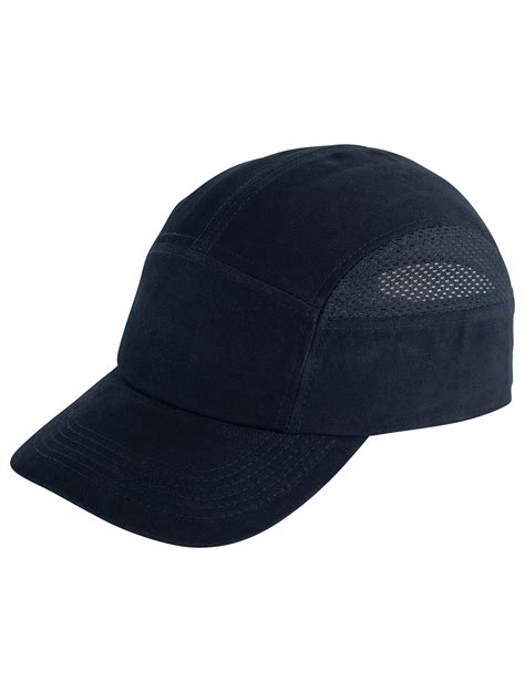 Bullhead Safety™ Head Protection Navy Blue Baseball Style Bump Cap Hh