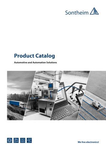 Tous Les Catalogues Et Fiches Techniques Pdf Sontheim Industrie