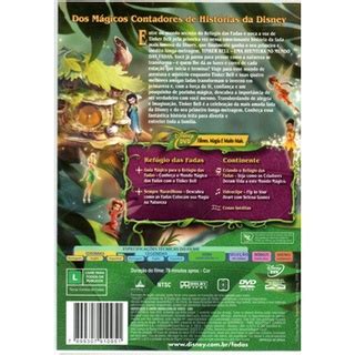 Dvd Tinker Bell Uma Aventura No Mundo Das Fadas Dublado Shopee Brasil