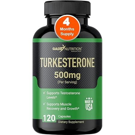 Amazon Turkesterone Supplement 500mg Max Purity 95 Extract 2