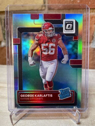 Donruss Optic George Karlaftis Rated Rookie Holo Prizm Rc