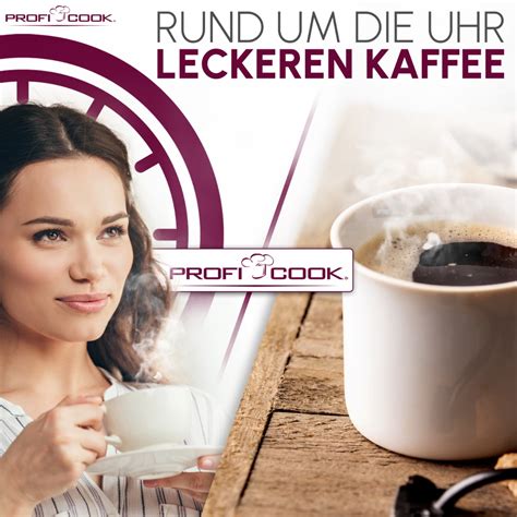 Proficook Proficook Kaffeeautomat Pc Ka Edelstahl Schwarz