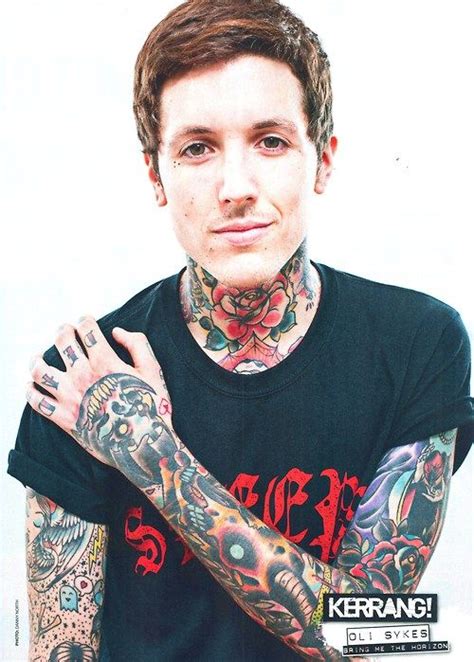 Oli Sykes Sleeve Tattoos