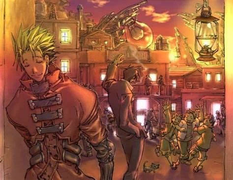 Pin By Sandra Archer On Vash Trigun Anime Manga Art