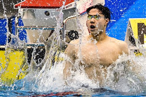 Qin Haiyang Wins M Breaststroke Gold In Cr Asian Mark