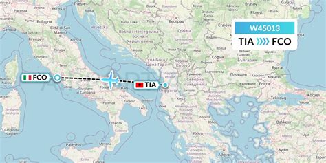 W Flight Status Wizz Air Malta Tirana To Rome Wmt