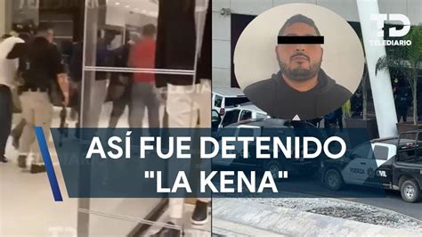 Así fue la detención de La Kena dentro de un centro comercial de lujo