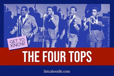 Get To Know The Four Tops: Best Songs, FAQs, Fun Facts