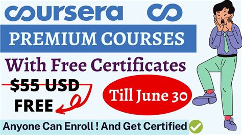 Coursera Launched Premium Courses For Free With Free Certificates